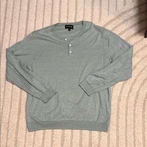 Bonobos Green Henley Soft Knit Classic